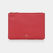 Red James Medium Pouch - Johnny Loves Rosie - JLR London