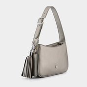 Pewter Romilly Shoulder Bag - JLR London