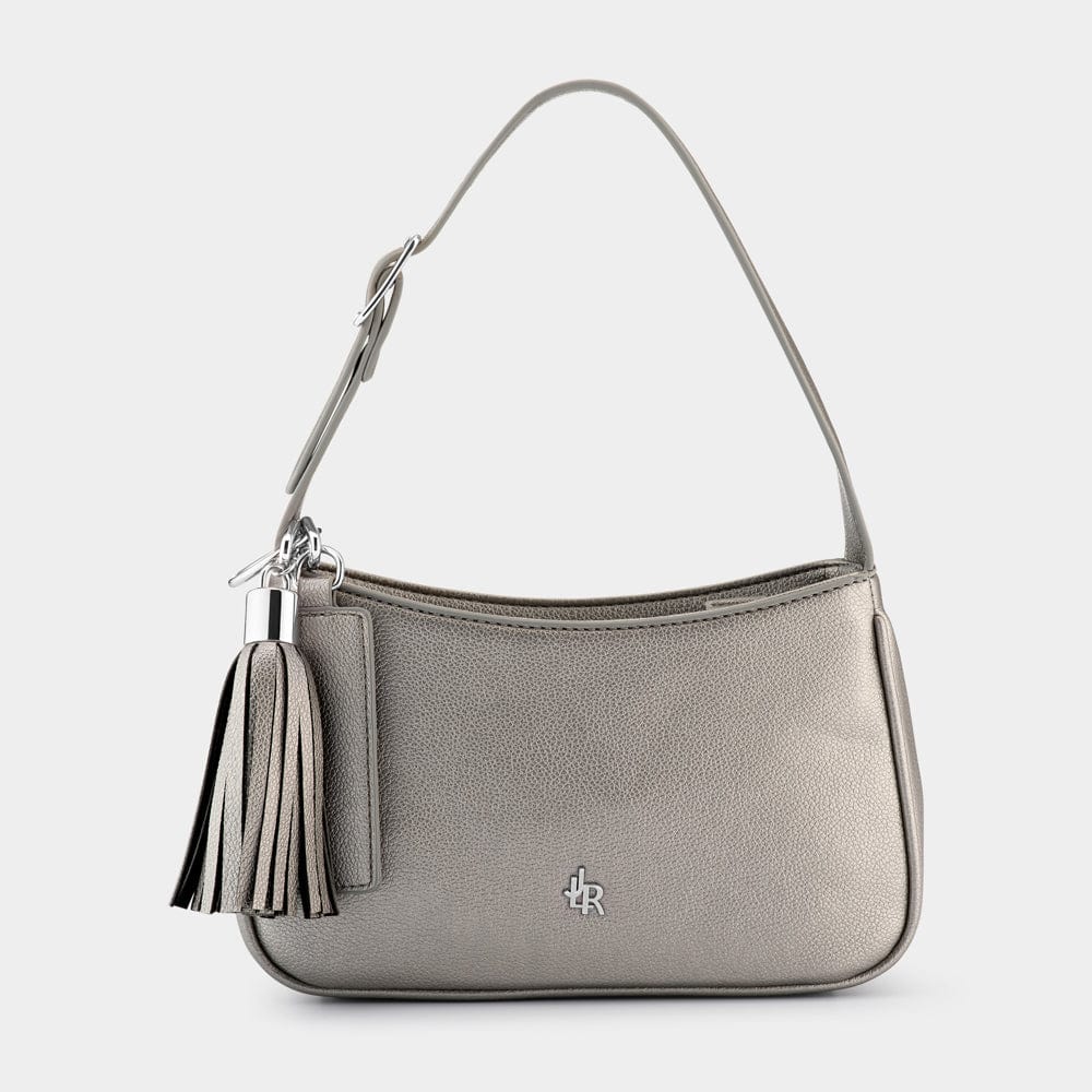 Pewter Romilly Shoulder Bag - JLR London