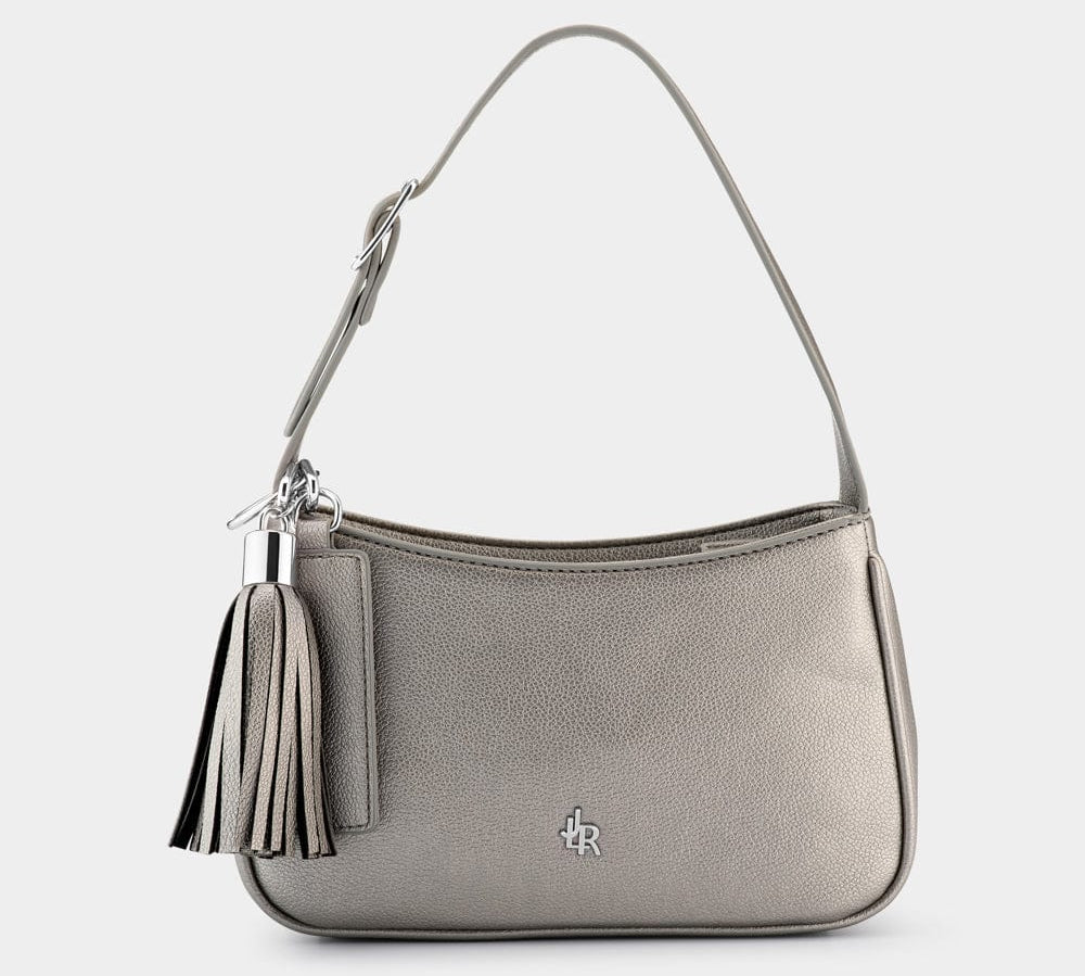 Pewter Romilly Shoulder Bag - JLR London