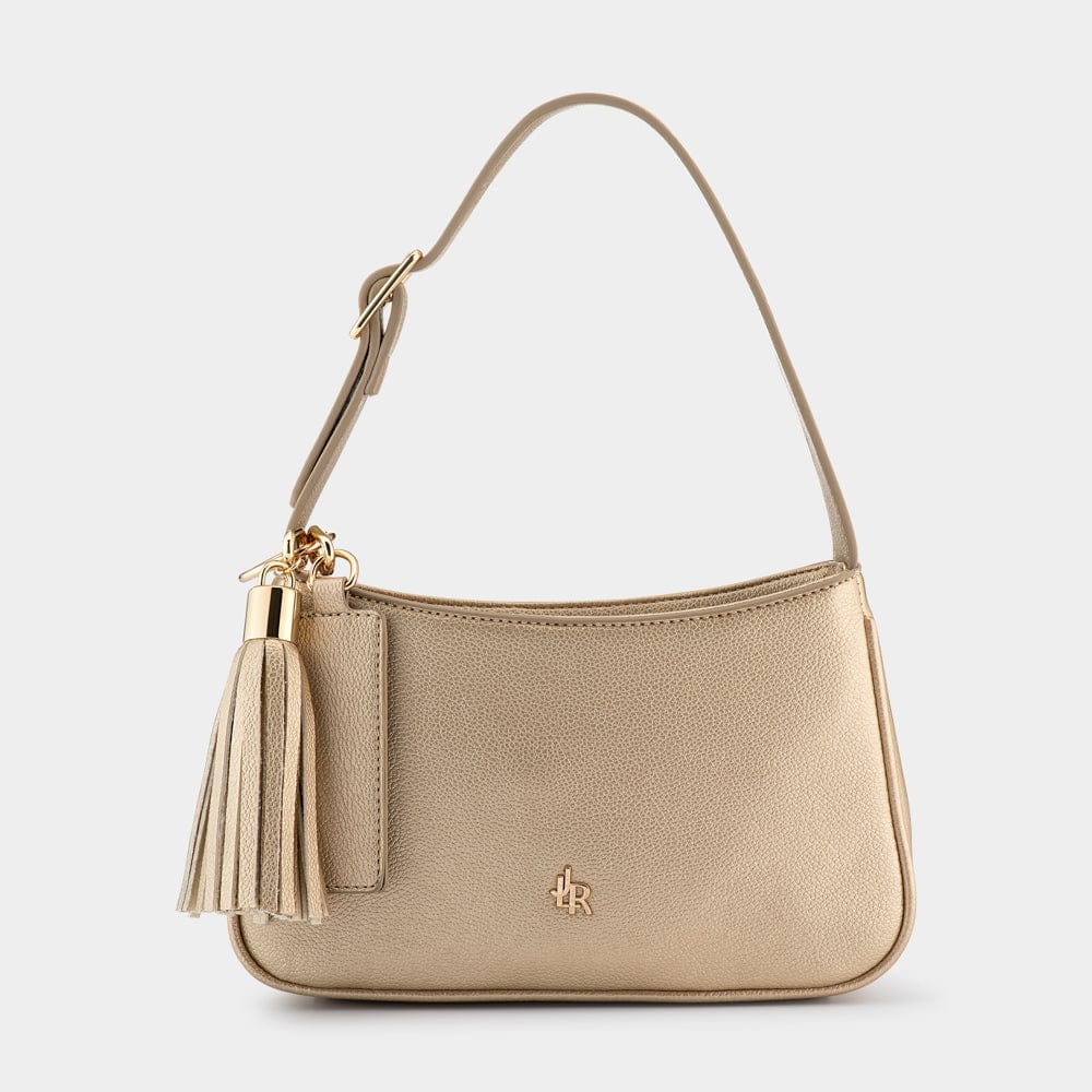 Gold Romilly Shoulder Bag - JLR London