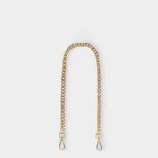 Luxe Short Gold Metal Chain Bag Strap - JLR London