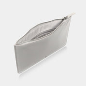Silver James Medium Pouch - Johnny Loves Rosie - JLR London