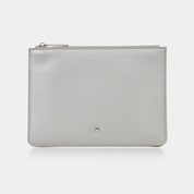 Silver James Medium Pouch - Johnny Loves Rosie - JLR London