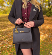 Richmond Top handle bag Black - JLR London