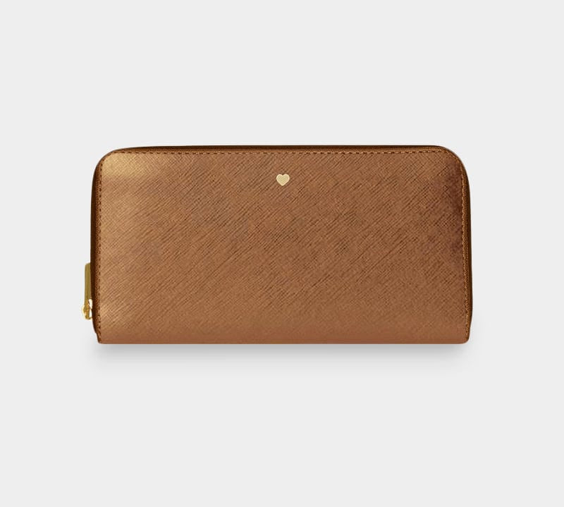 Tan Riley Long Purse - Johnny Loves Rosie - JLR London