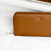 Tan Riley Long Purse - Johnny Loves Rosie - JLR London