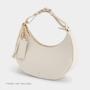 Rudy Midi Half Moon Bag - Ecru