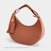 Rudy Midi Half Moon Bag - Tan