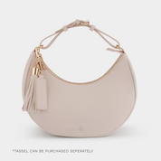 Rudy Midi Half Moon Bag - Taupe