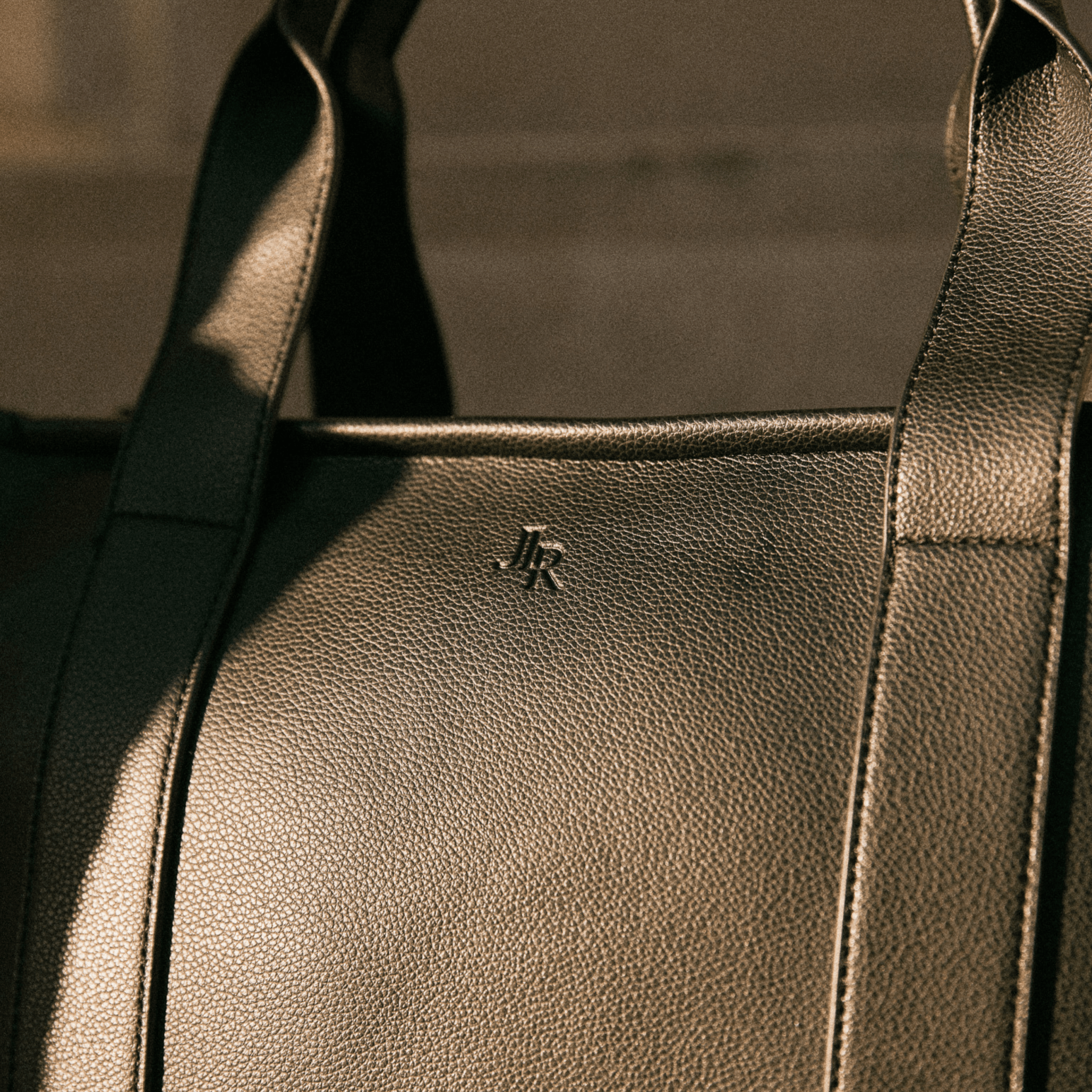 Black Medium Taylor Tote Bag - Vegan Leather *Pre - order* - JLR London