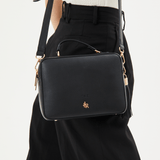 Black Tate Top Handle Bag
