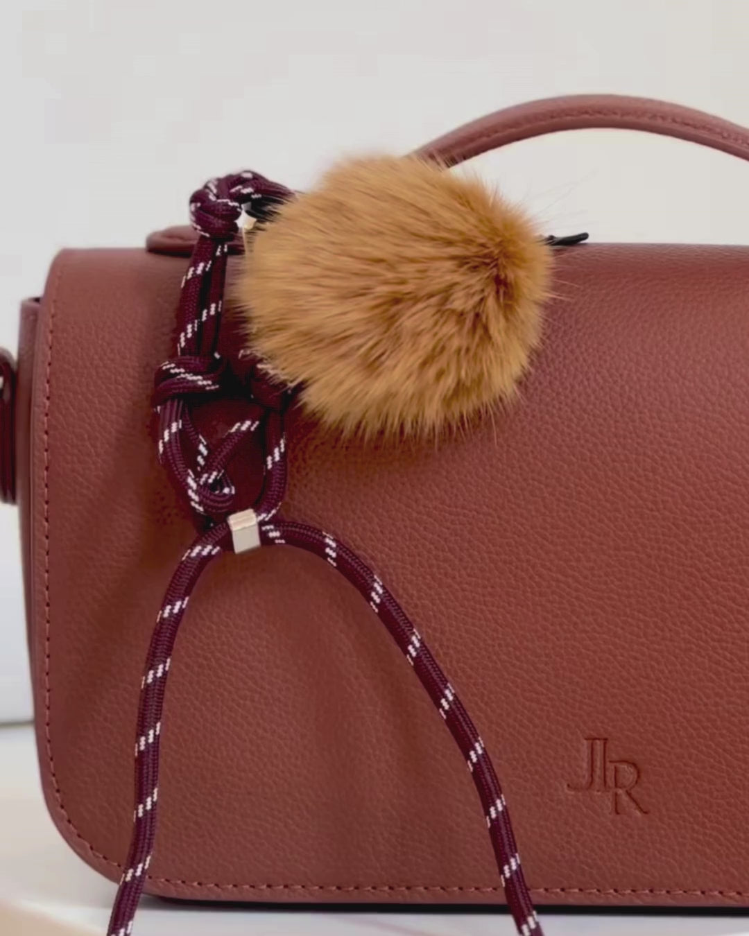 Cambridge luxe leather top handle bag