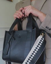 Mini Taylor luxe leather Tote bag