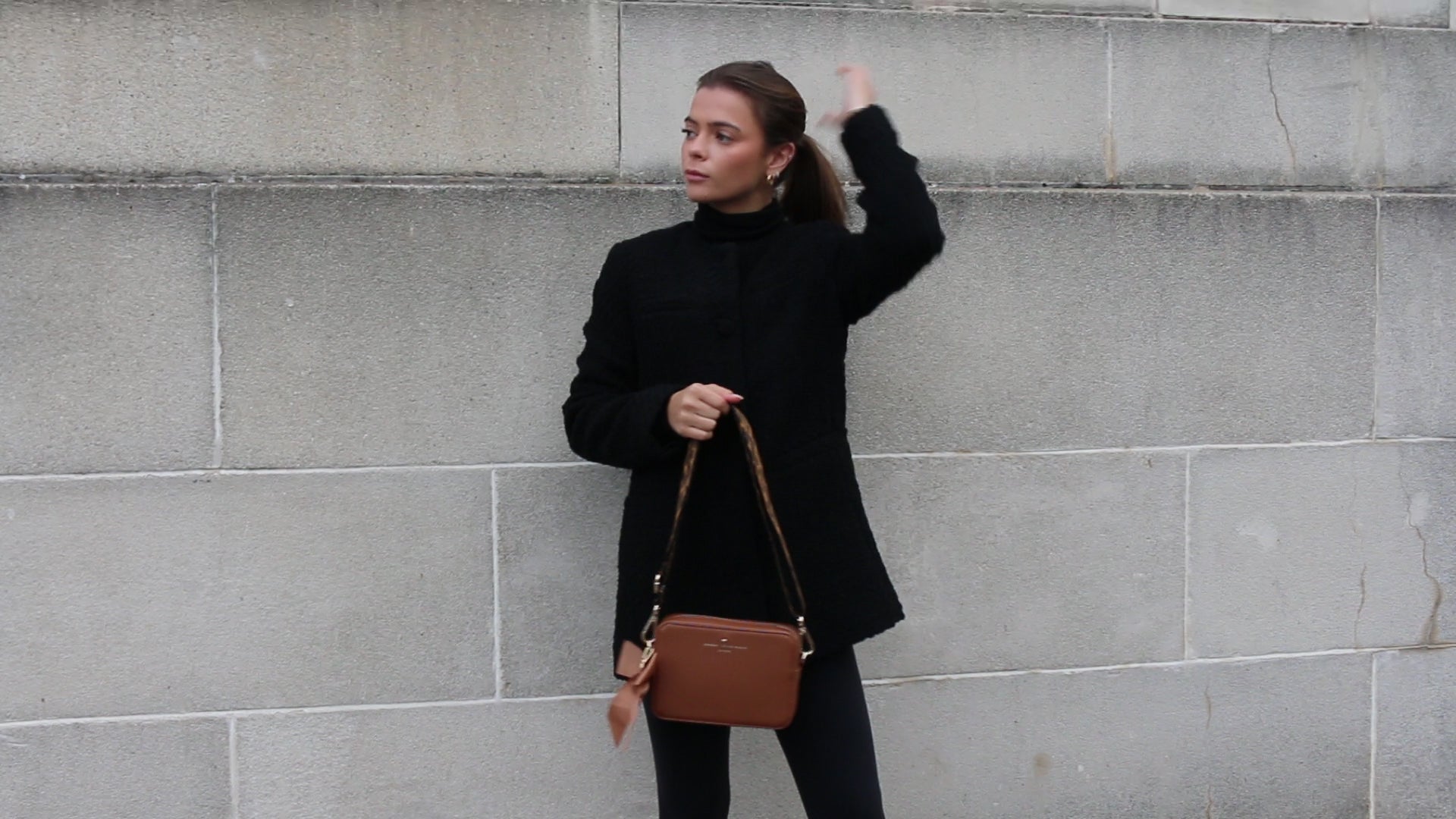 Carrie Crossbody bag Dark Tan -  Johnny Loves Rosie