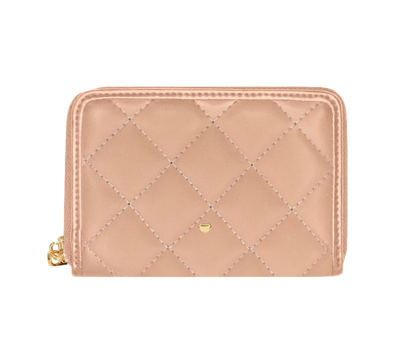 Quilted Nude Atlas Purse - Johnny Loves Rosie - JLR London