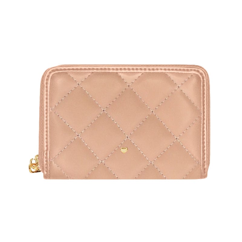 Quilted Nude Atlas Purse - Johnny Loves Rosie - JLR London