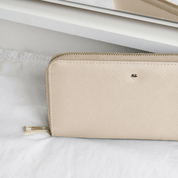 Ecru Riley Long Purse - Johnny Loves Rosie - JLR London