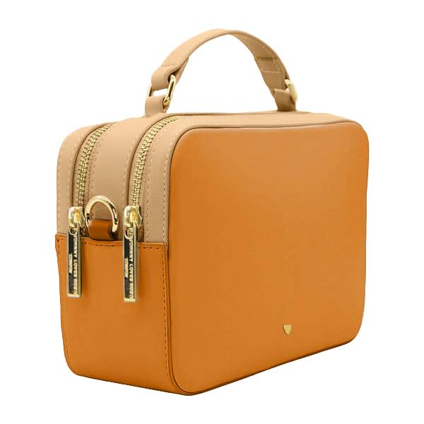 Orange Block Hudson Crossbody Bag - Johnny Loves Rosie - JLR London