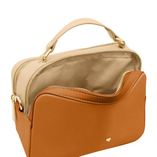 Orange Block Hudson Crossbody Bag - Johnny Loves Rosie - JLR London