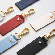 Rose Gold Archie Rectangle Keyring - Johnny Loves Rosie - JLR London