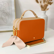 Orange Block Hudson Crossbody Bag - Johnny Loves Rosie - JLR London