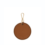 Tan Arlo Circle Keyring - Johnny Loves Rosie - JLR London
