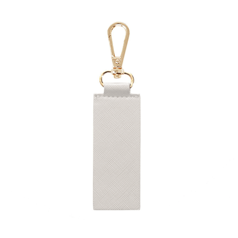 Grey Archie Rectangle Keyring - Johnny Loves Rosie - JLR London